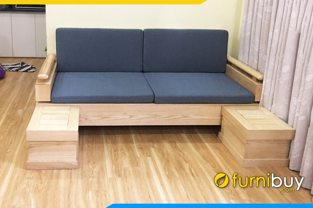 Với một căn hộ nhỏ, chiếc sofa gỗ nhỏ hiện đại sẽ là lựa chọn hoàn hảo để tăng tính thẩm mỹ và tiết kiệm không gian. Điểm nhấn của chiếc sofa này chính là thiết kế đơn giản nhưng không kém phần sang trọng, đem lại cho không gian sống của bạn một phong cách độc đáo và hiện đại.